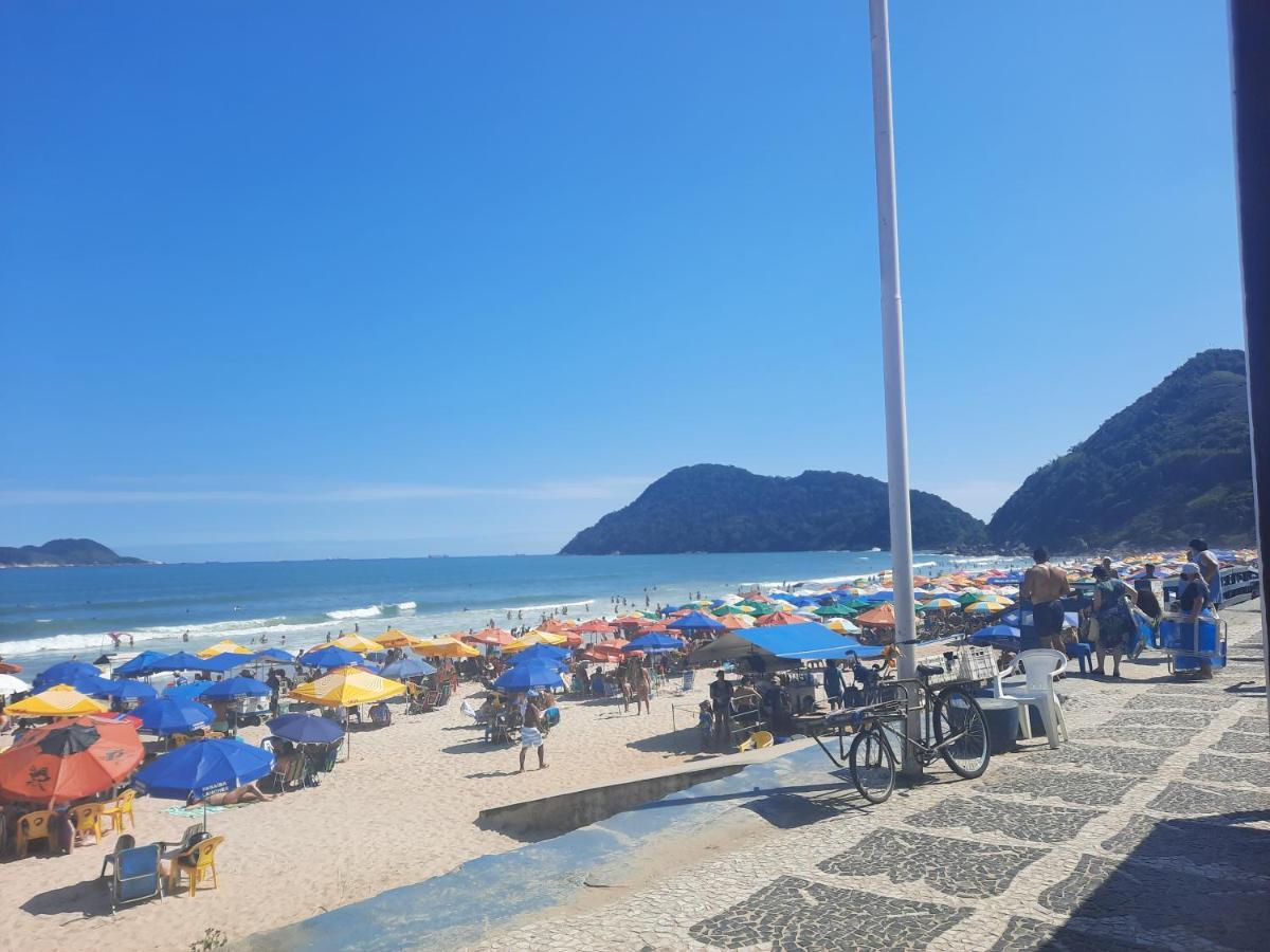 Apto Na Praia Do Tombo A 100M Guarujá Buitenkant foto
